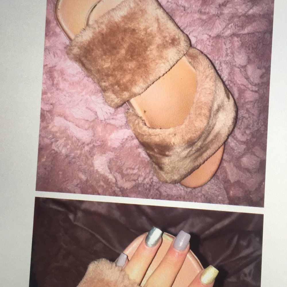 TRADE ITEM🌟super cute comfy fur slides